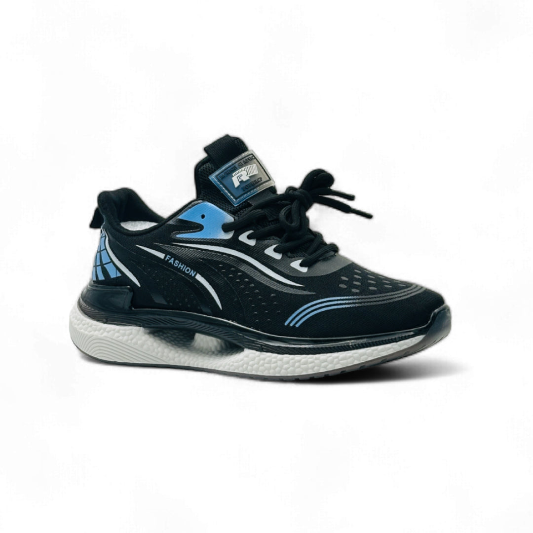 FusionStride Men's Sneakers Black&Blue