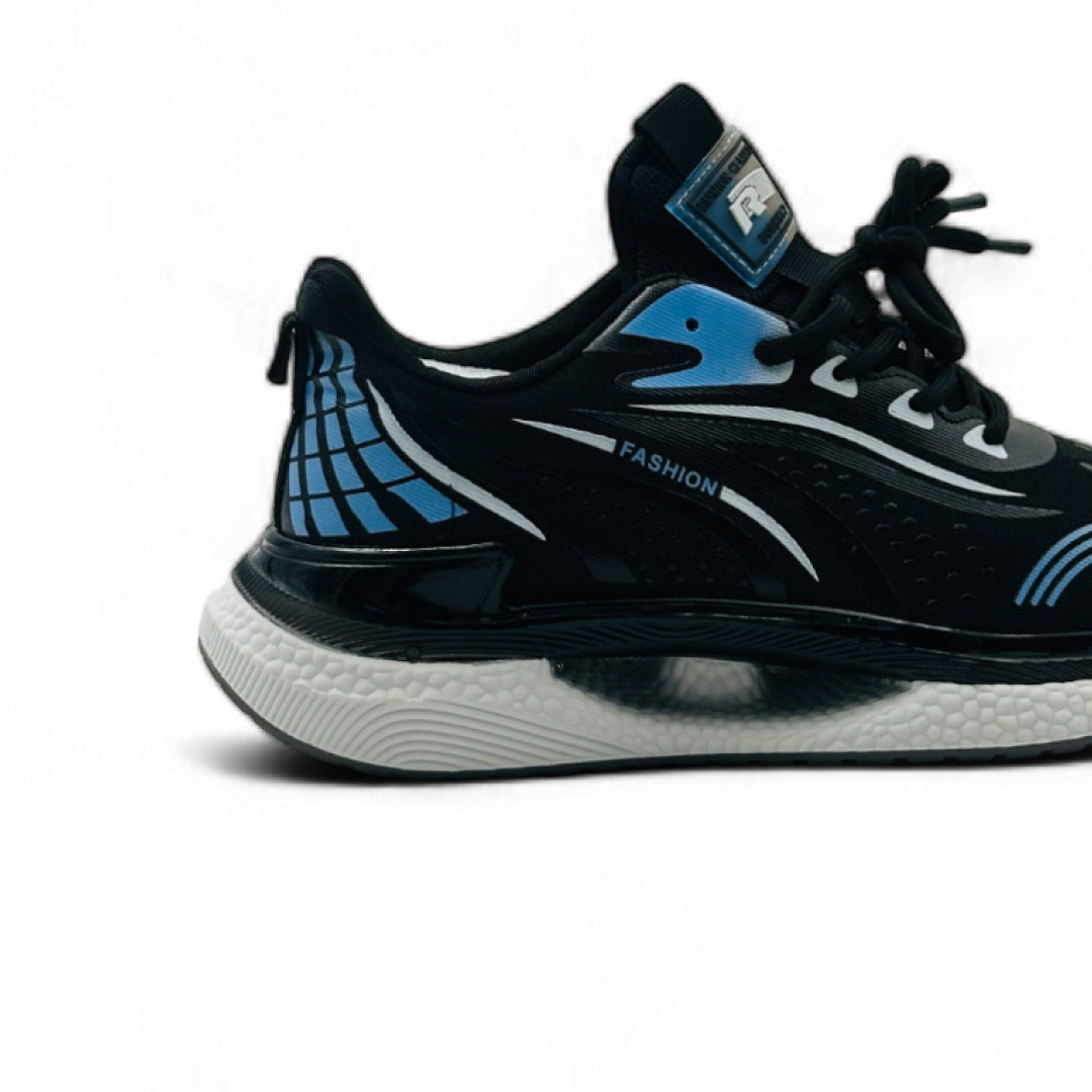 FusionStride Men's Sneakers Black&Blue