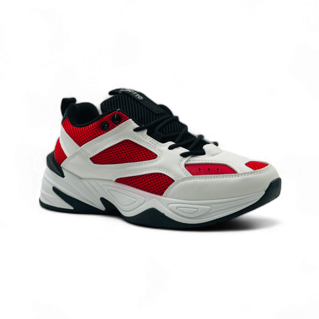 FusionStride Men's Sneakers Red White Black