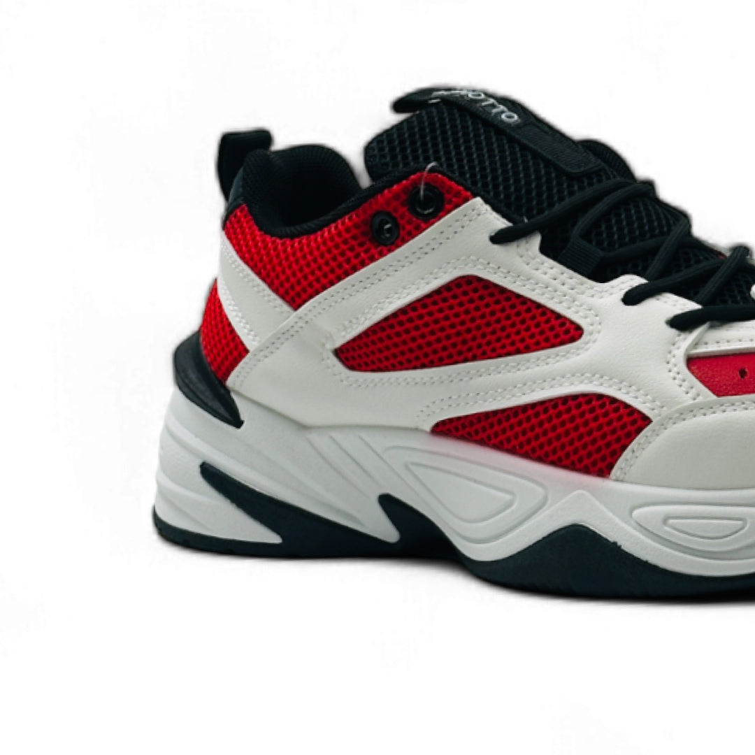FusionStride Men's Sneakers Red White Black