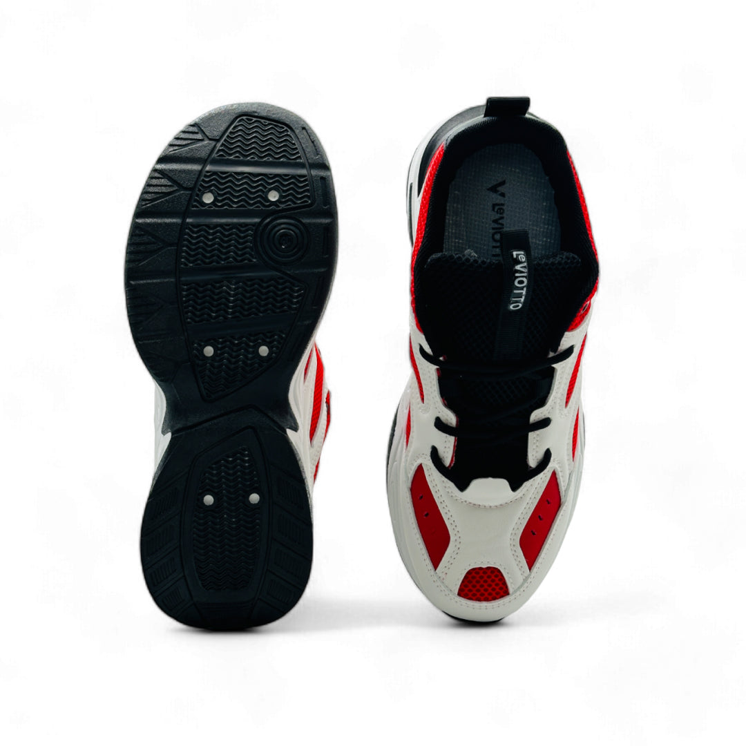 FusionStride Men's Sneakers Red White Black