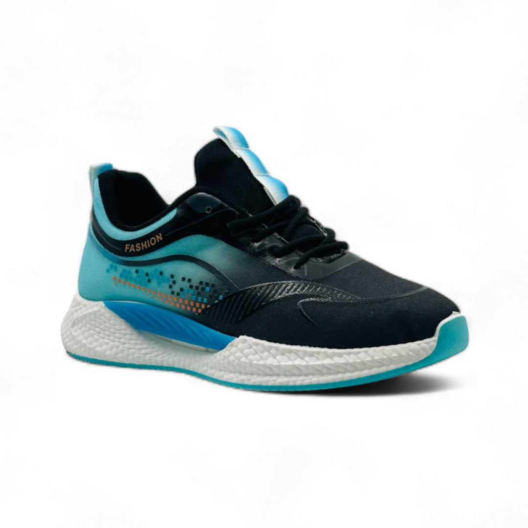 FusionStride Men's Sneakers Black Blue
