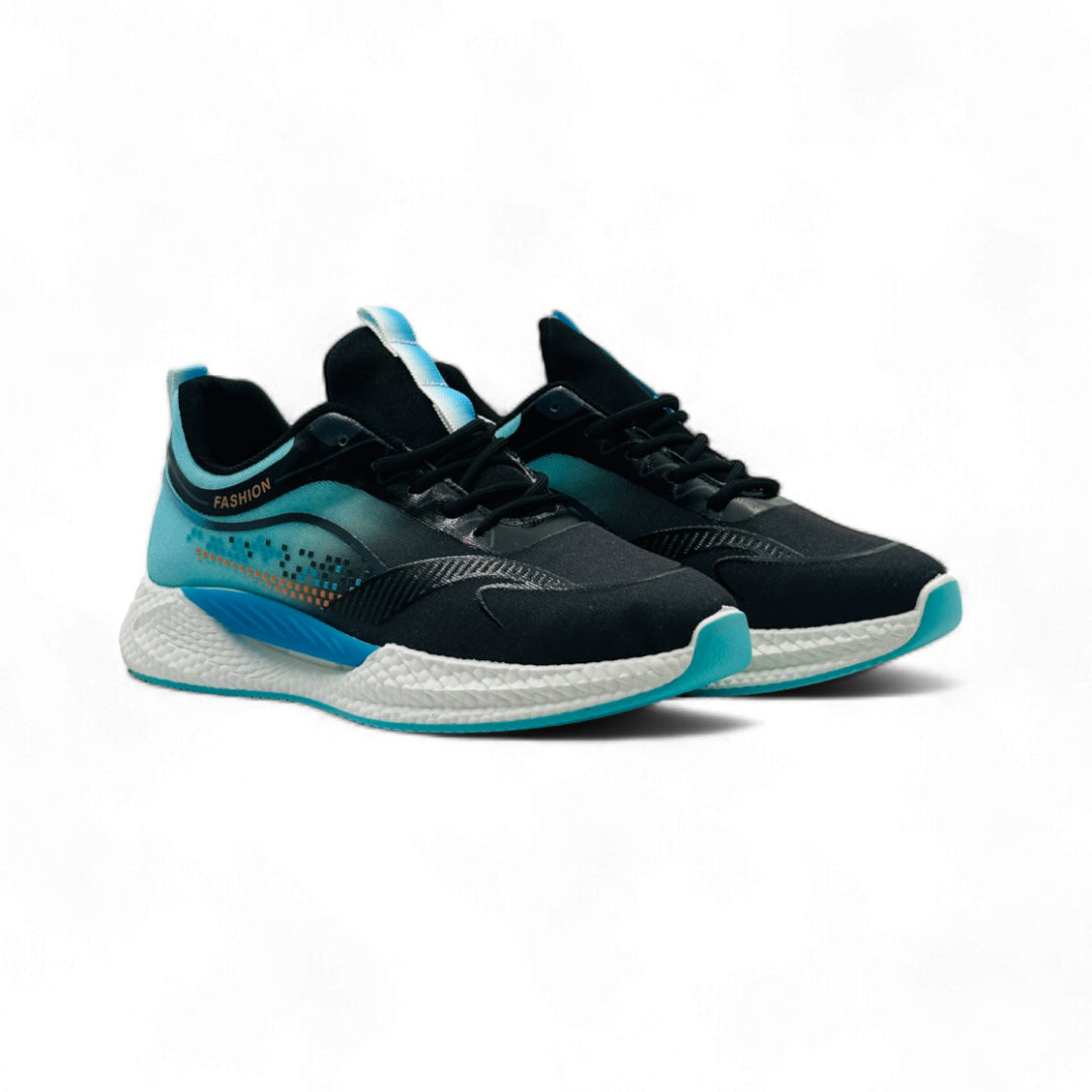 FusionStride Men's Sneakers Black Blue