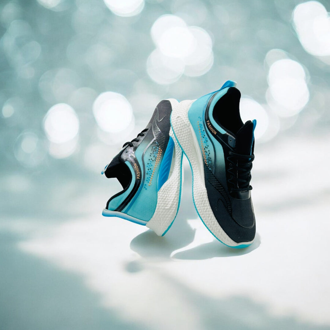 FusionStride Men's Sneakers Black Blue