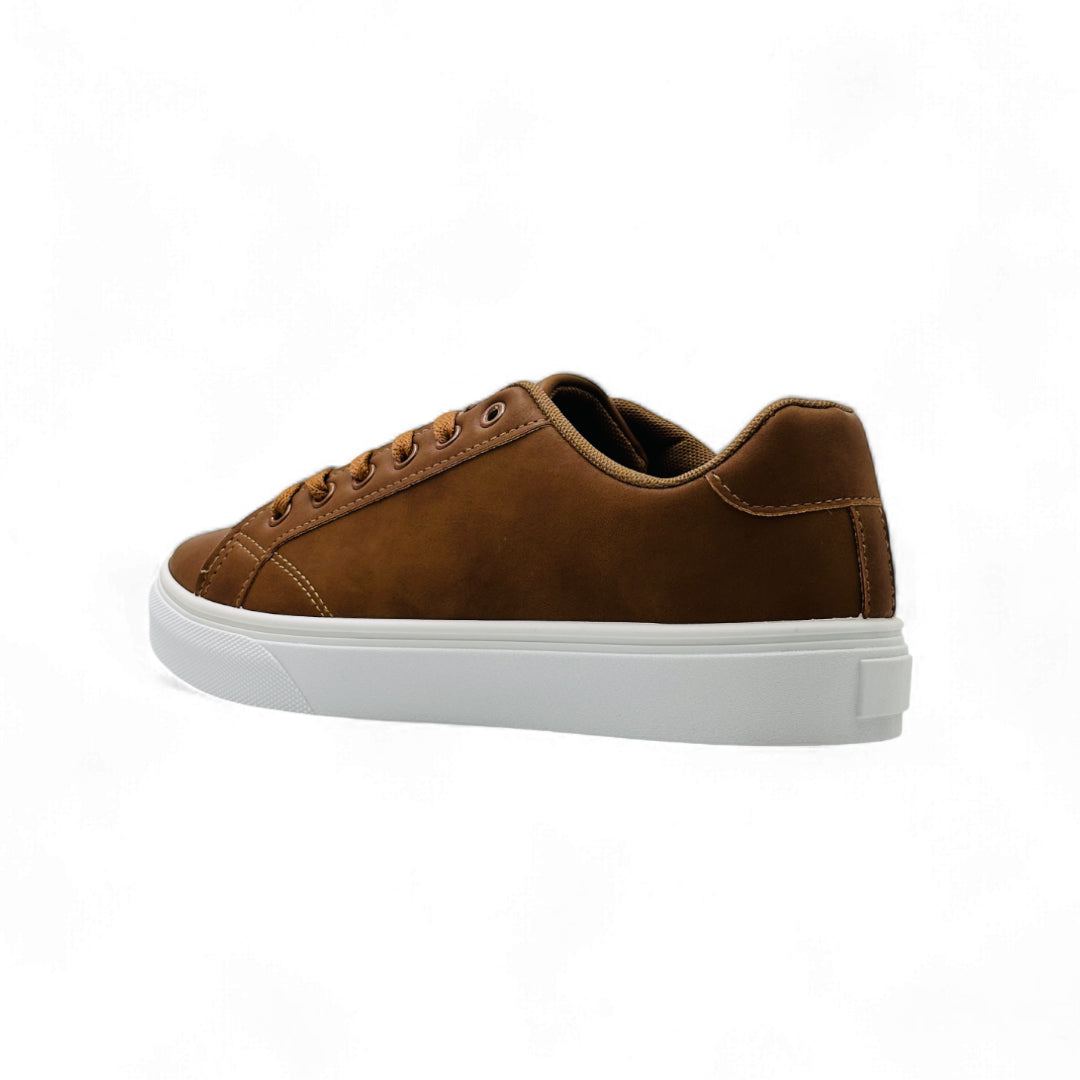 StyleEase Men's sneakers Coffee
