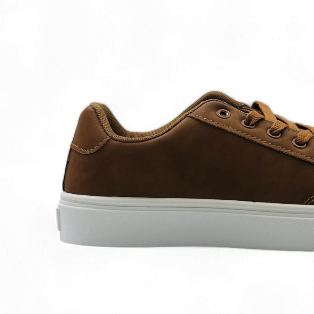 StyleEase Men's sneakers Coffee