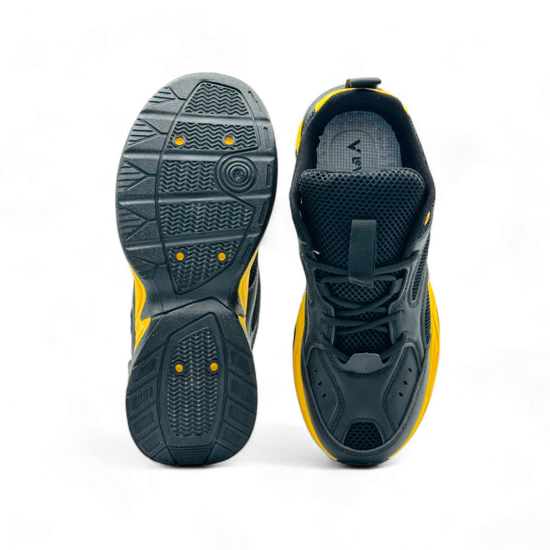 FusionStride Men's Sneakers Yellow Black