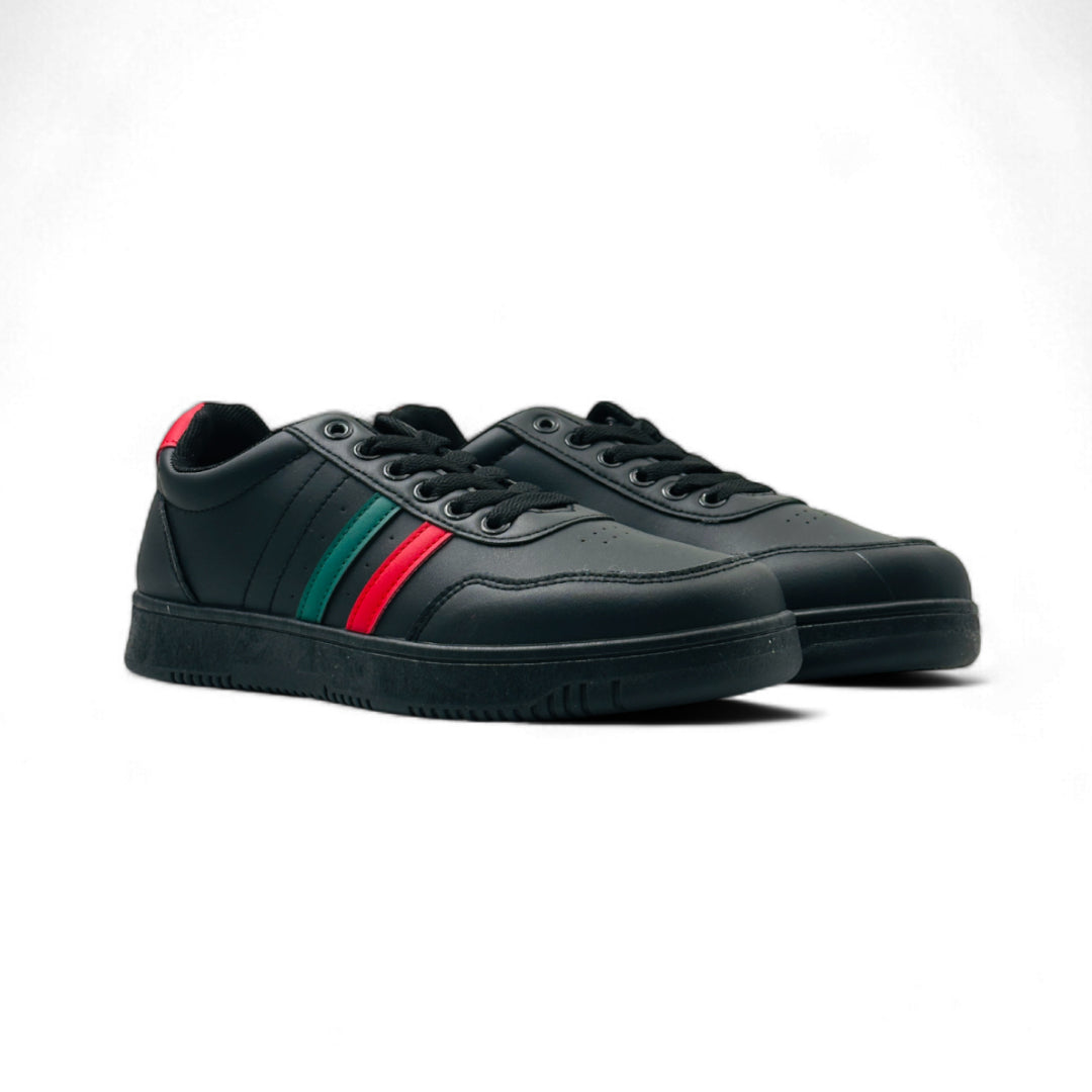 StyleEase Men's sneakers Black Red