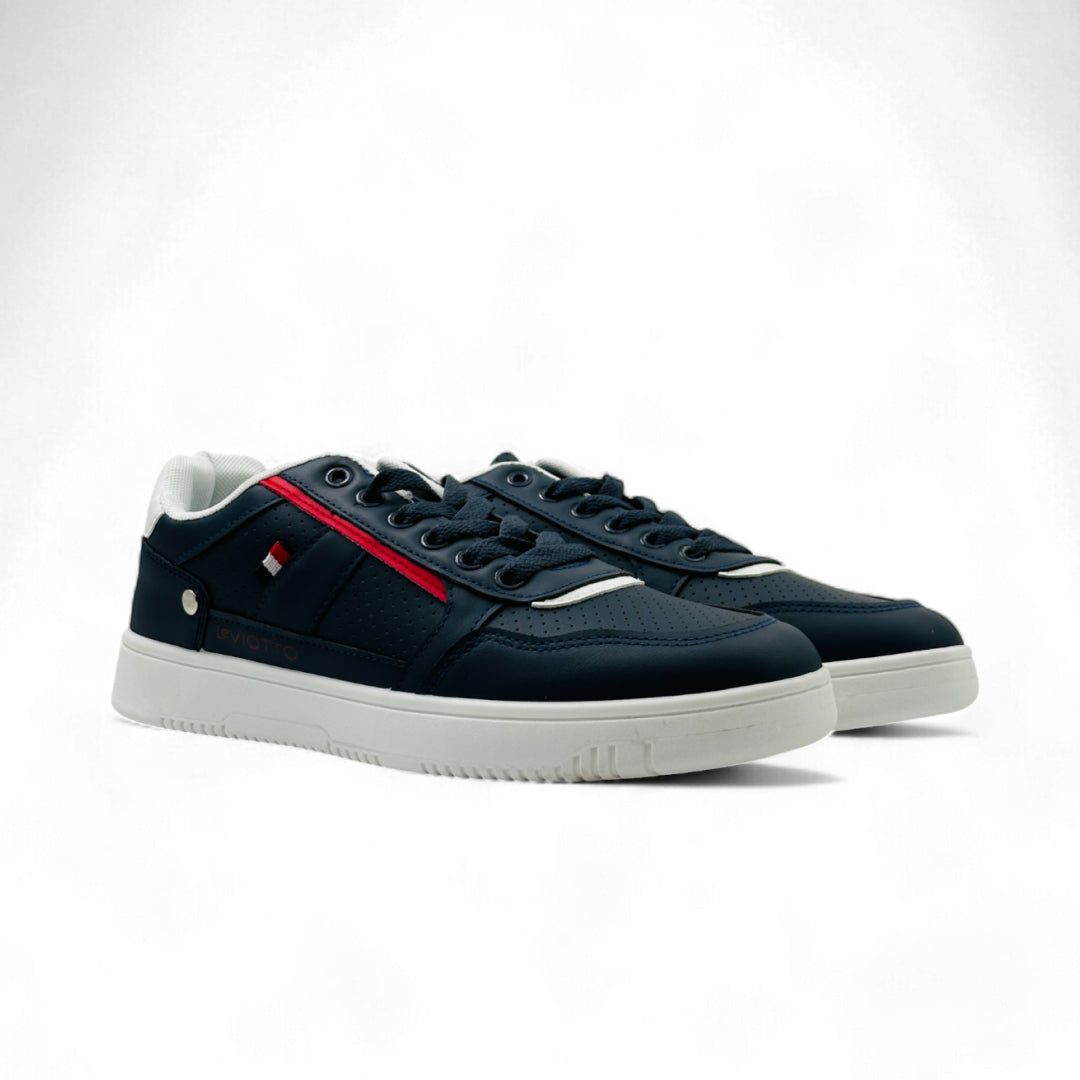 StyleEase Men's sneakers Navy Red