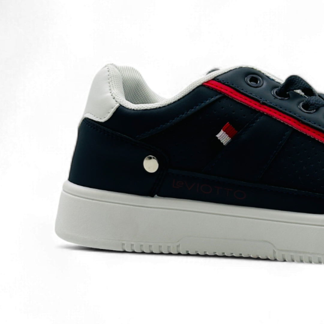 StyleEase Men's sneakers Navy Red