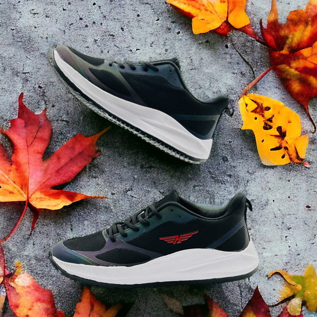 UrbanStrides Men's Sneakers Black & Green