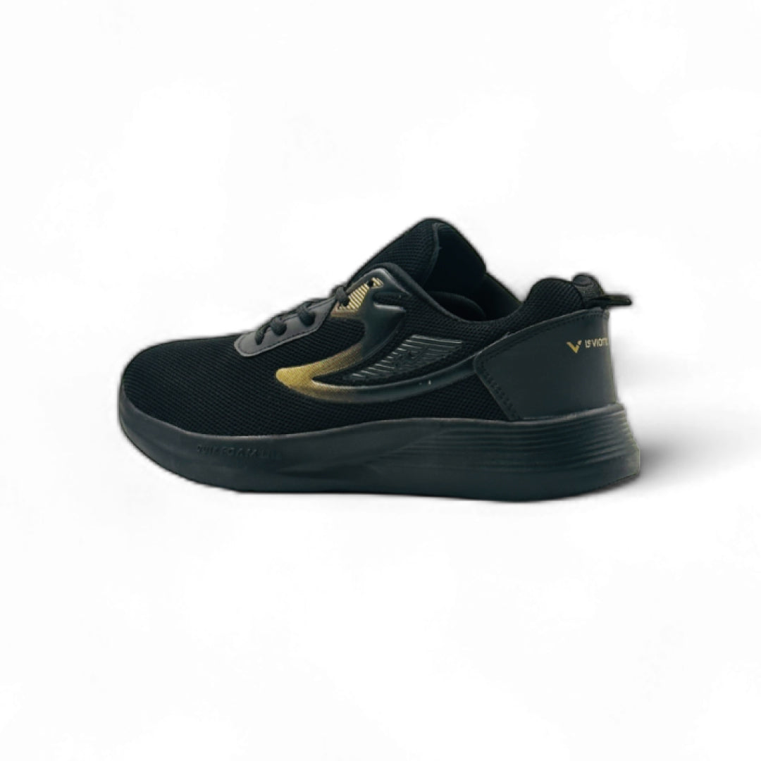 UrbanStrides Men's Sneakers Black & Gold