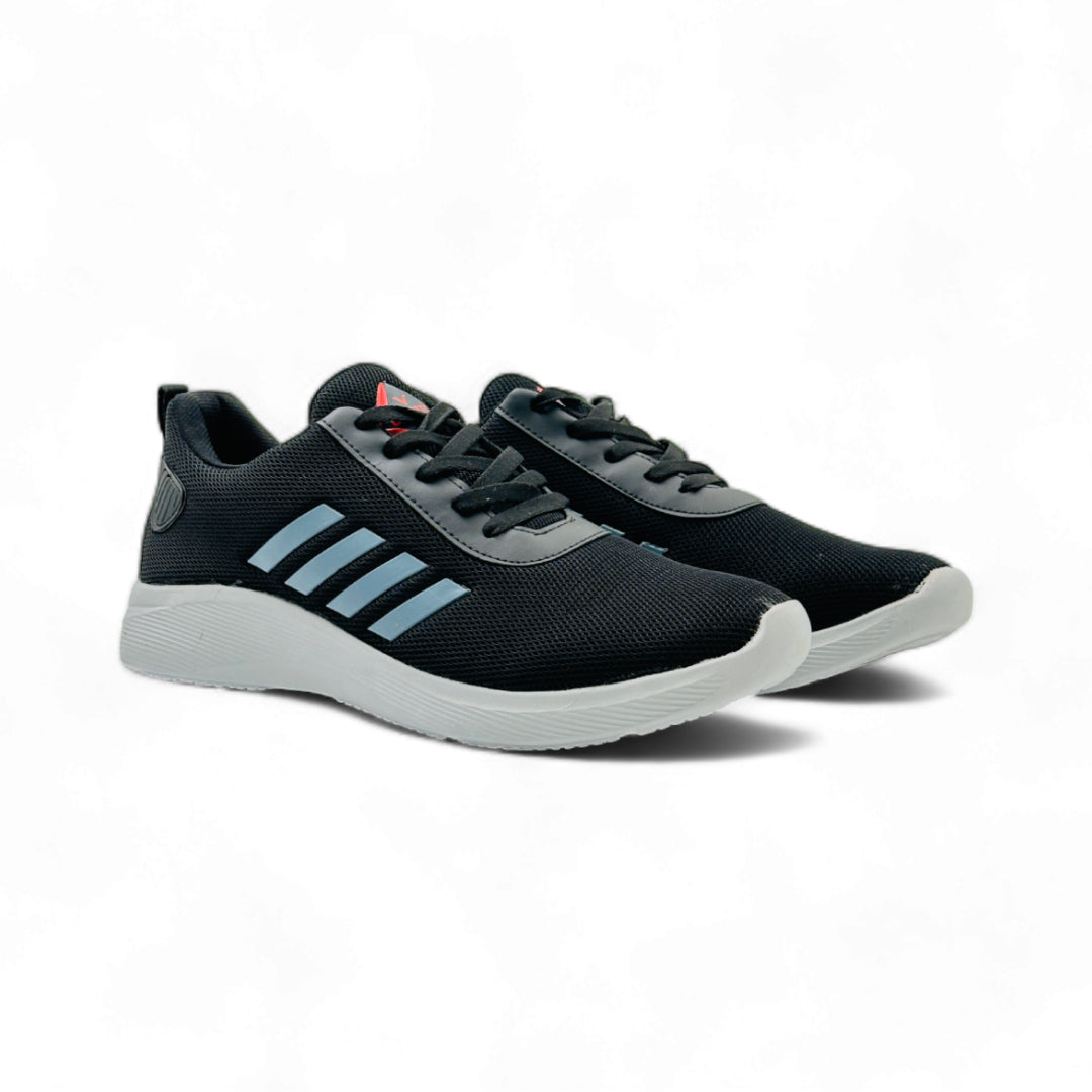 SportX Men's Sports Shoes Black White