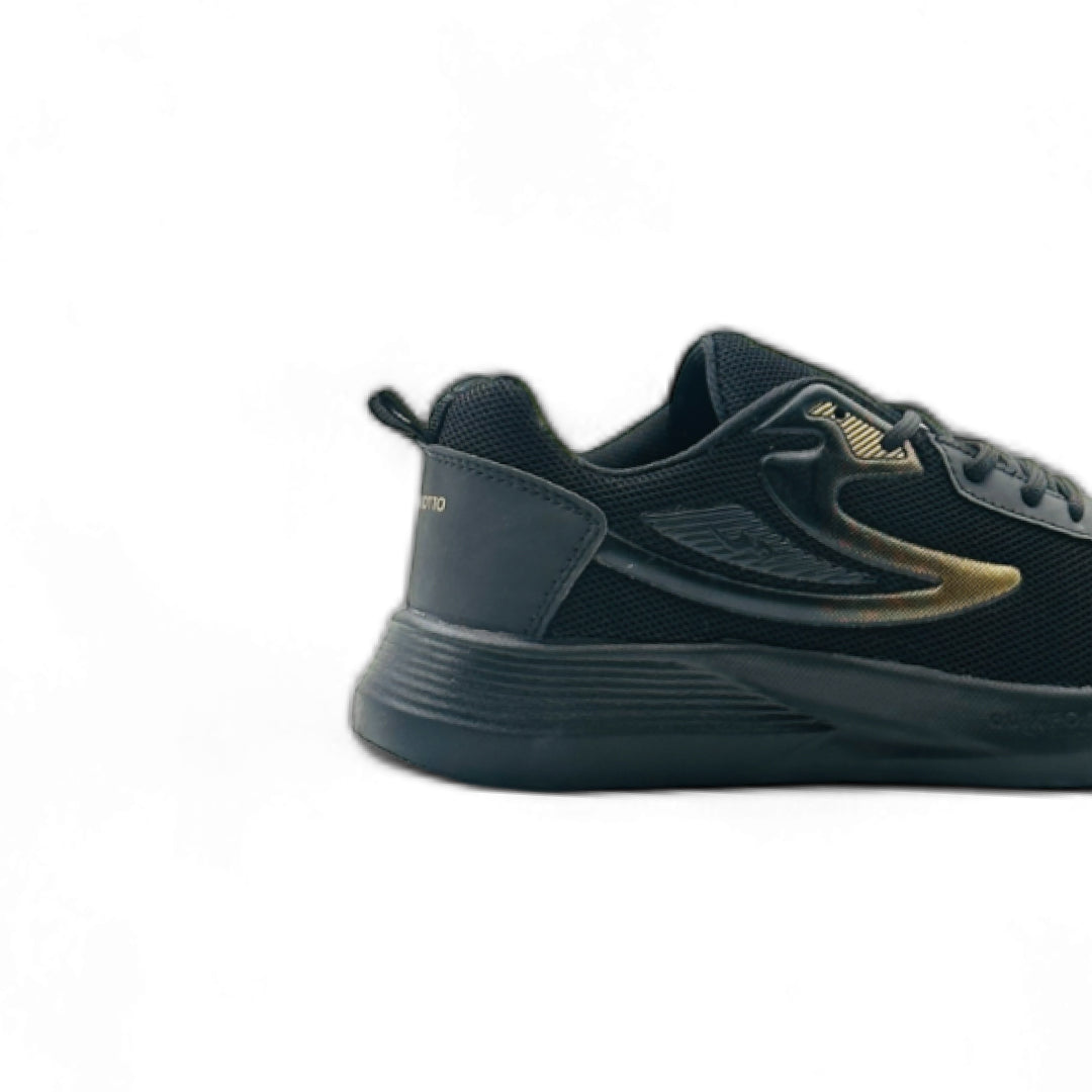 UrbanStrides Men's Sneakers Black & Gold