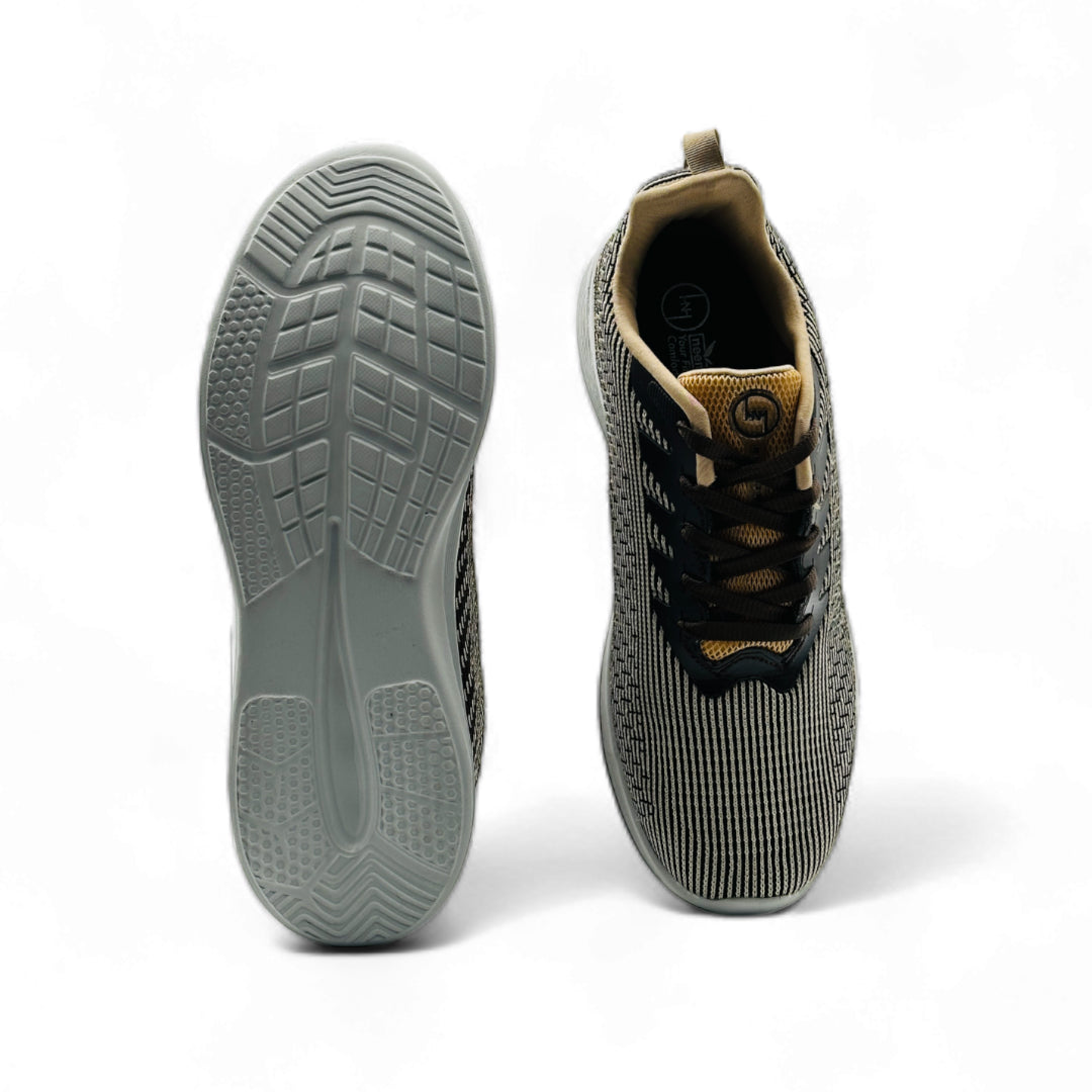 UrbanStrides Men's Sneakers Coffee Beige